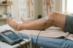 Neuromodulación en el punto E36 Zusalnli