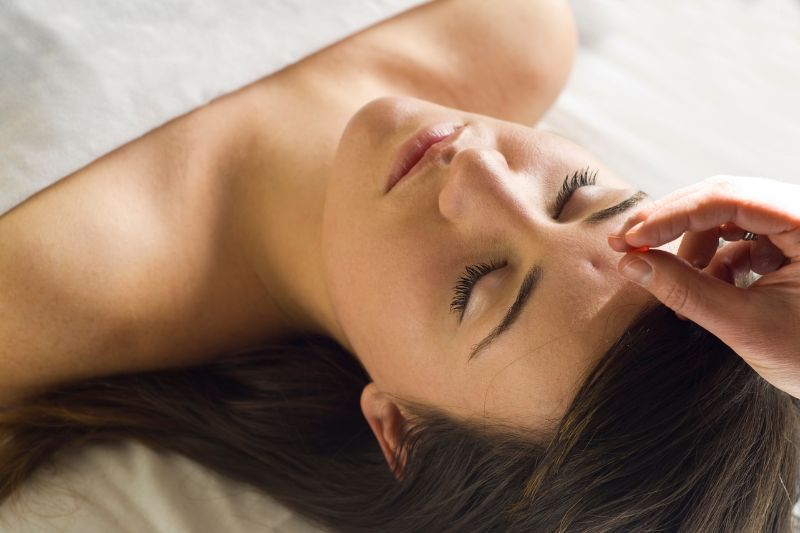 Los puntos de acupuntura pueden facilitar la calma mental para meditar